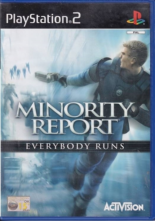 Minority Report Everybody Runs - PS2 (B Grade) (Genbrug)